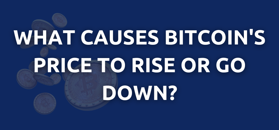 What Causes Bitcoin's Price to Rise or Go Down?